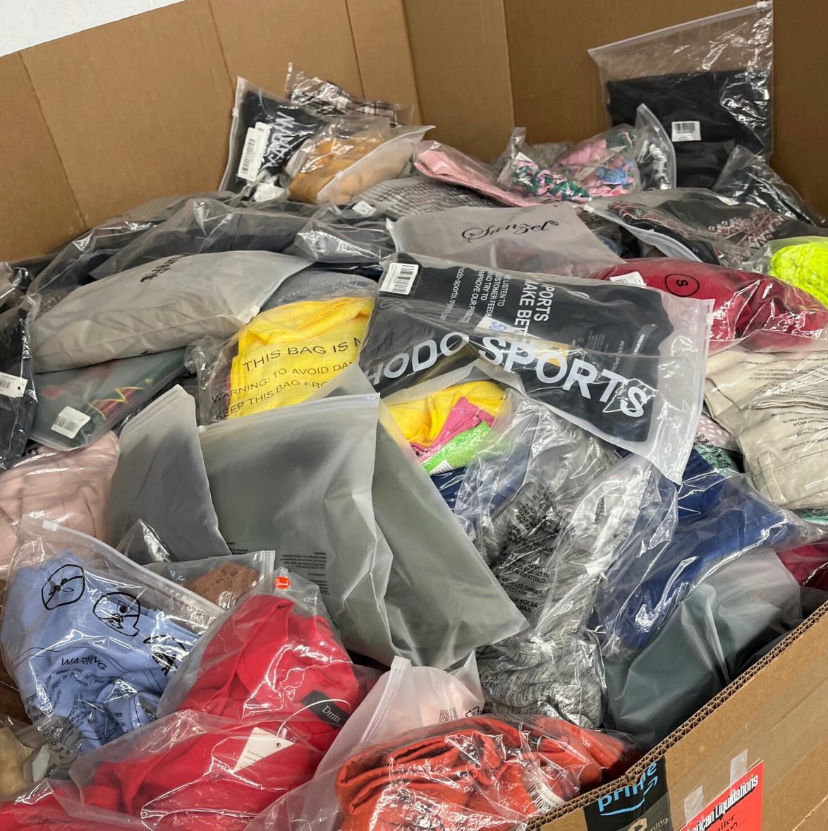 CLOTHING PALLET – LOT ID: 240819 – Untested Customer Return