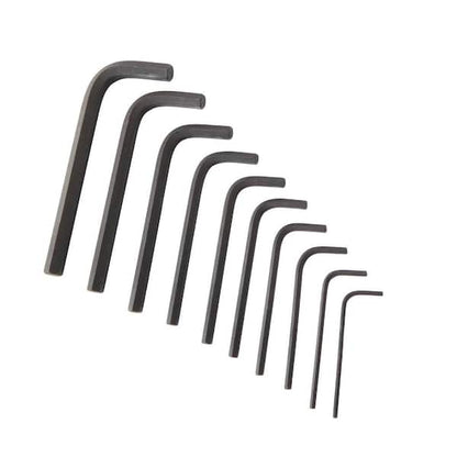 SAE Short Arm Hex Key Set (10-Piece)